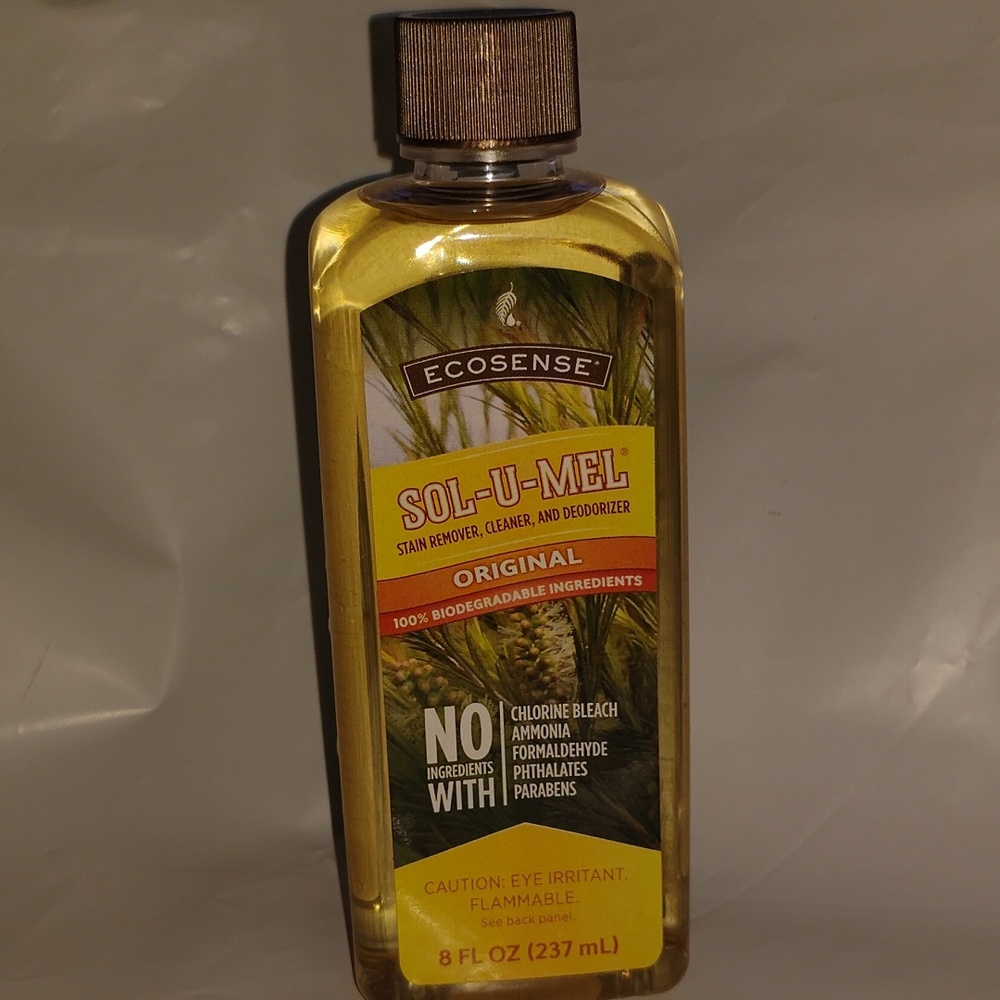 ECOSENSE Sol-U-Mel 3-N-1 Cleaner Original Scent Stain Remover Concentrate 8fl.oz - Picture 3 of 16